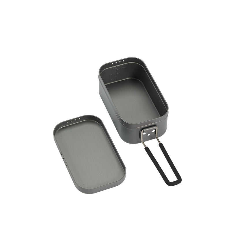 Campingmoon Lgiht Weight Preesure Relife Lunch Box Small Black