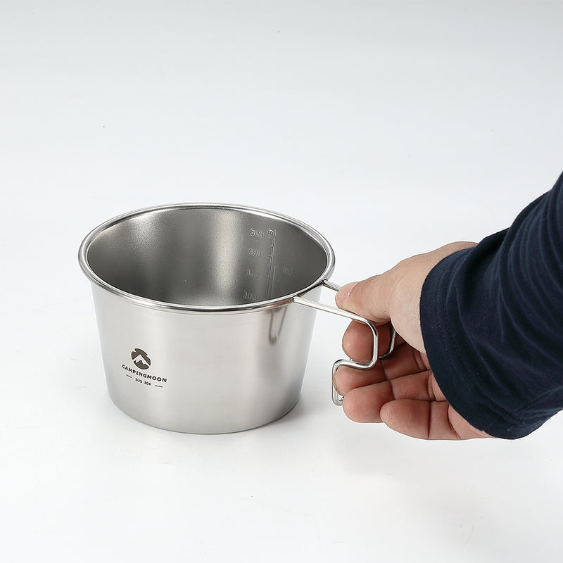 CampingMoon 304 Stainless steel Sierra Bowl 600ML