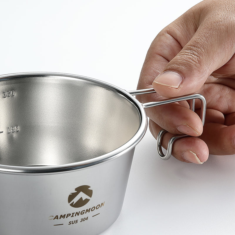 CampingMoon 304 Stainless steel Sierra Bowl 450ML